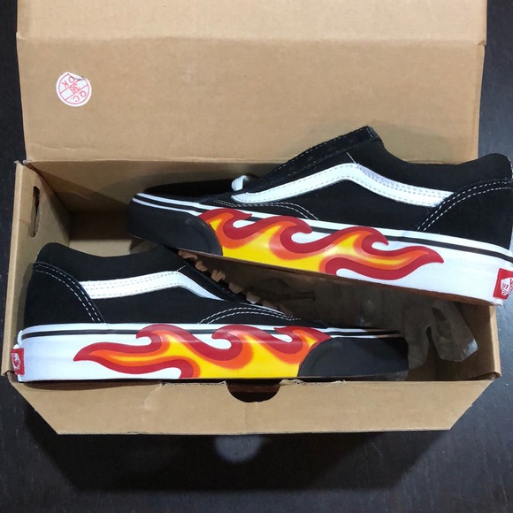 Vans Old Skool Flame Cut Out Black - Picture 4 of 4